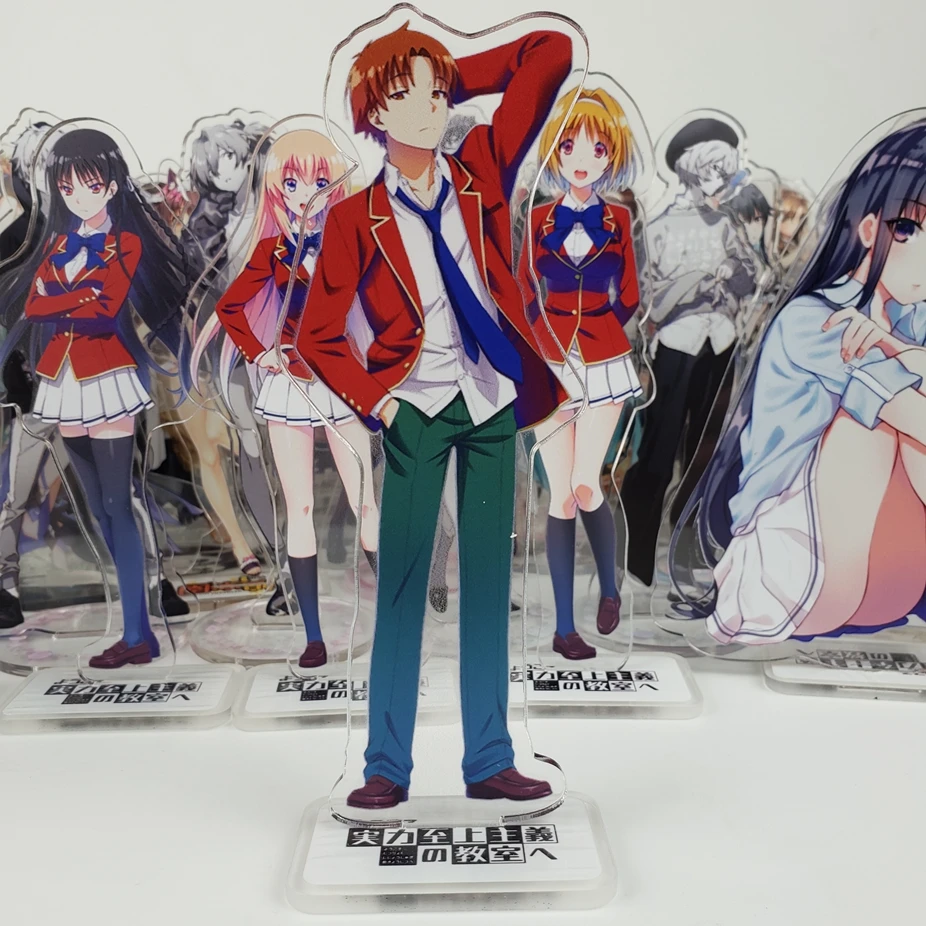 Anime Classroom of The Elite Stand Action Figure Cosplay Horikita Suzune  Karuizawa Kei Acrylic Standinf Model Dolls Toy Props - AliExpress