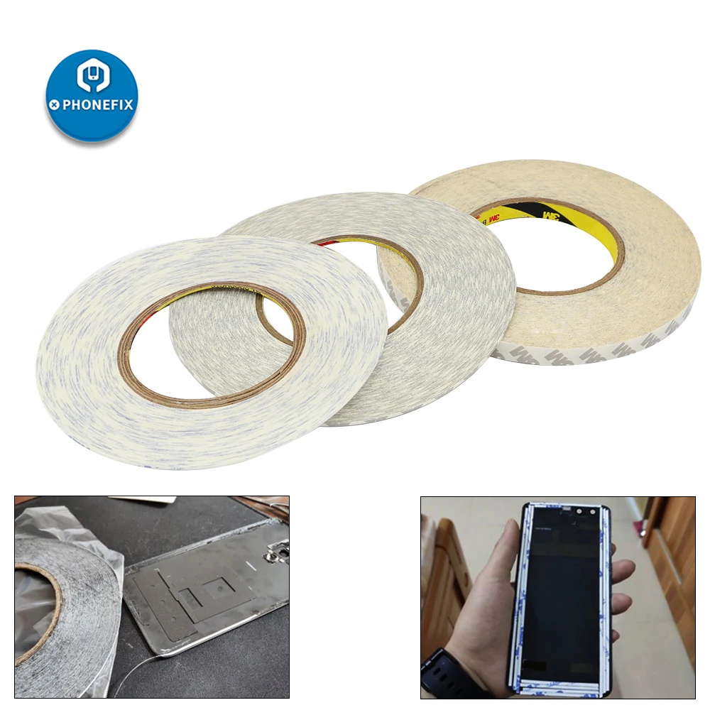 3M Tape Double Side Tape White Adhesive Super Sticky Screen Sticker Laptop  Computer Macbook Mobile Phone Repair DIY Hand Tools