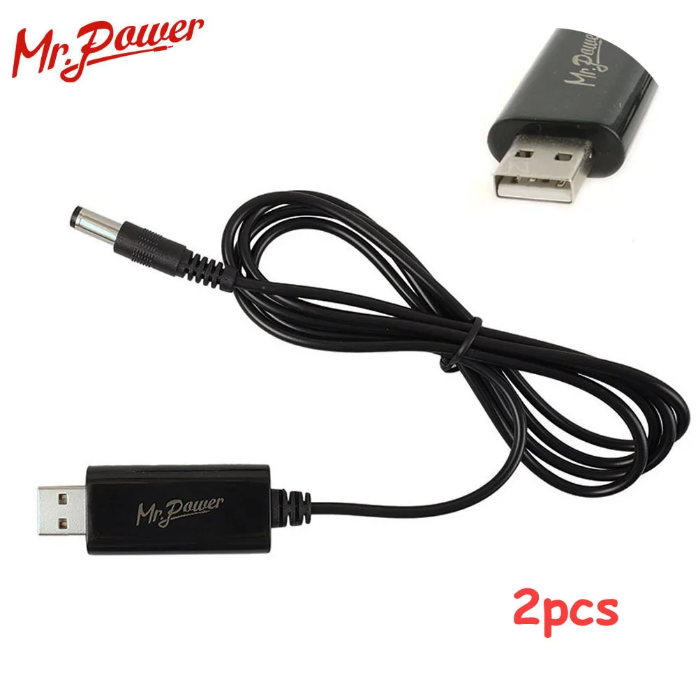 2 шт. электронный духовой инструмент от USB до Male 5 мм баррель Jack в постоянного тока 9