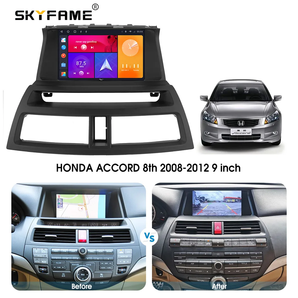 Skyfame Android Car Navigation Radio Multimedia Player For Honda Accord 8th 20082012 Auto