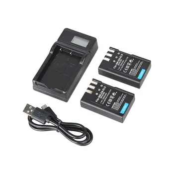 

For Nikon EN-EL9 7.2V 1200mAh battery 2 + LCD display USB charger + USB cable