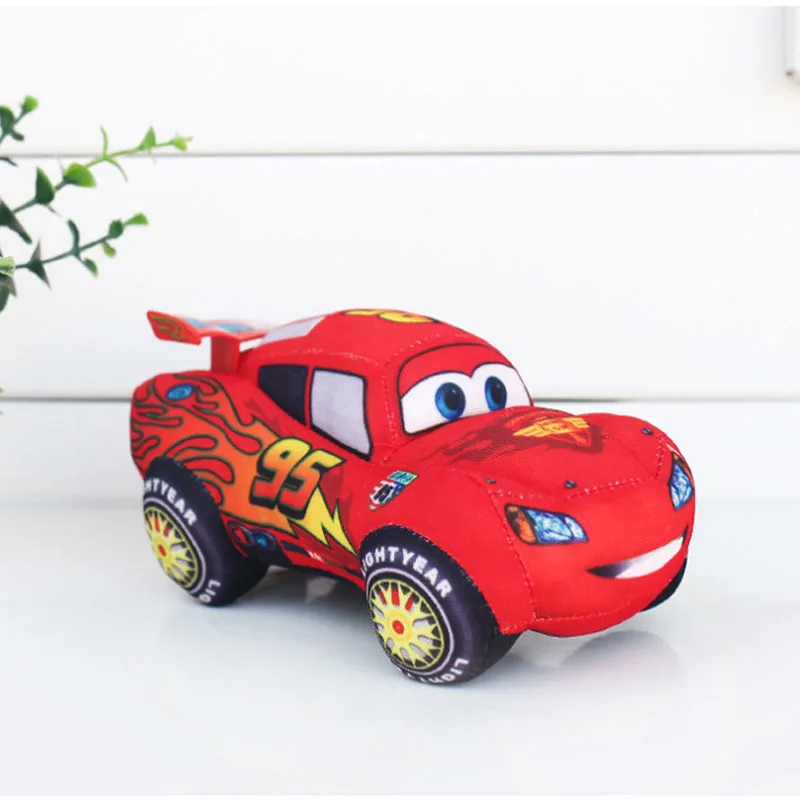 35CM McQueen Cars Lightning Stofftiere Plüschtier Dolls Soft Toys Spielzeug DE 