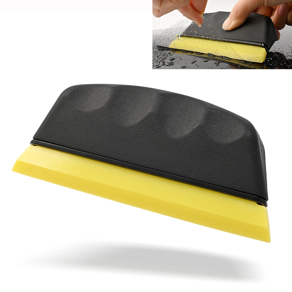 FOSHIO Car Cleaning Tool Rubber Blade Window Tinting Squeegee Ca