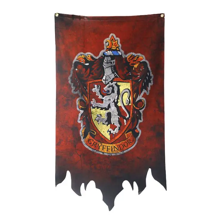 Действие фильм hp Волшебный мир баннеры игрушки хогварт волшебник Школа Рождественский Декор Флаги Гриффиндор Slytherinn Hufflepufff флаг игрушки - Цвет: 2
