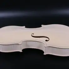 Профессиональная незавершенная скрипка 4/4 пламя Кленовая скрипка ель ручной работы