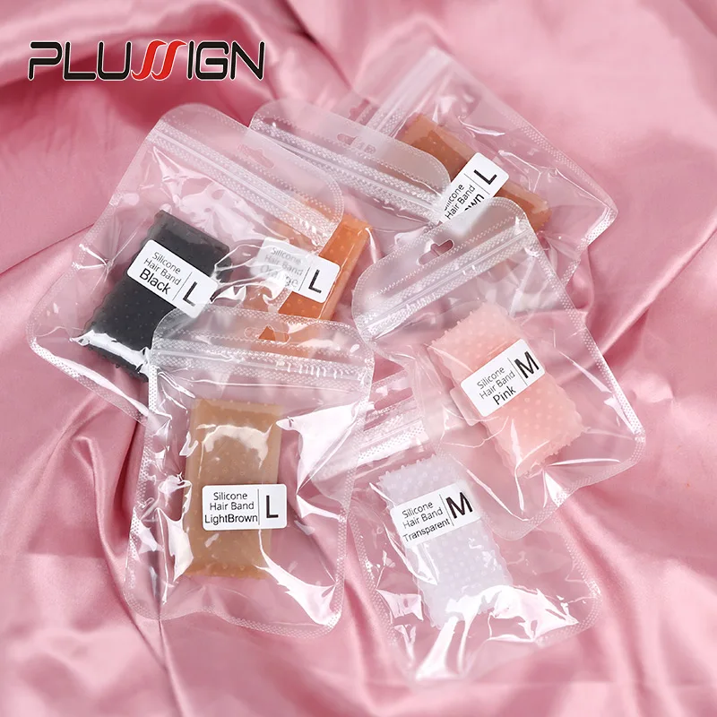 Silicon Wig Band Elastic Wig Grip Brown Transparent Black Headband For Fix Wigs Beige Hair Band Without Gel Or Glue Non Slip