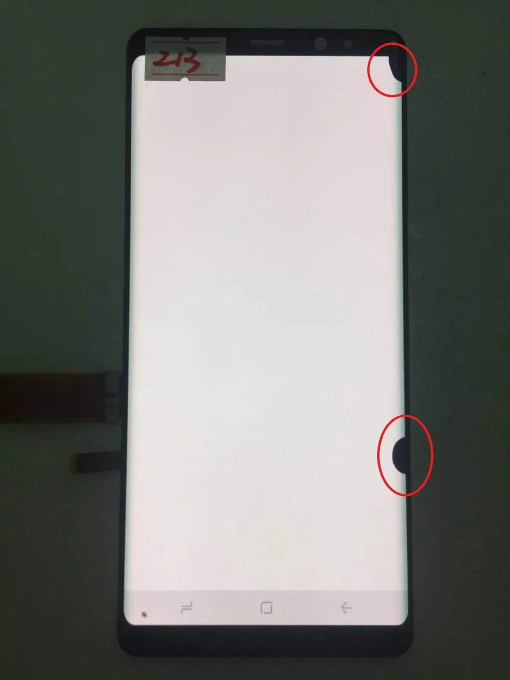 Супер AMOLED с рамкой для samsung Galaxy NOTE 8 lcd N950A N950U N950F N950V с черными точками дисплей сенсорный экран в сборе