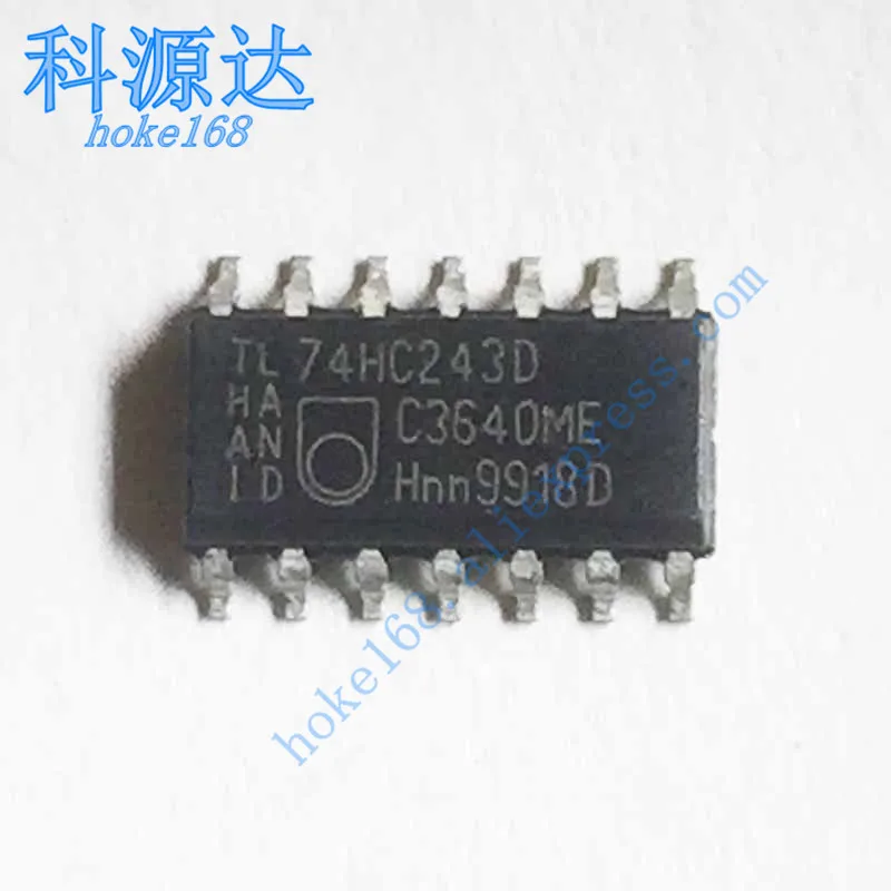

10pcs/lot 74HC243D SOP14 In Stock
