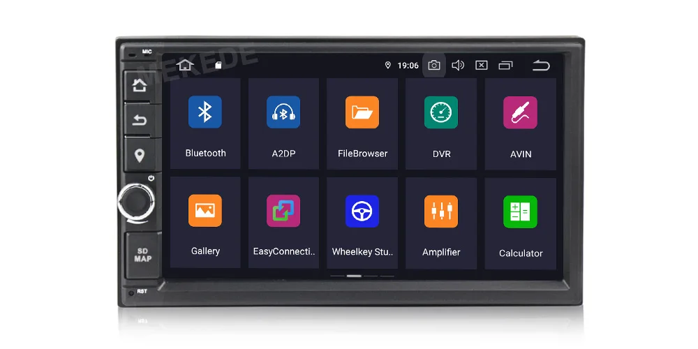 Perfect 7"Universal Octa Core 2Din Car Android 9.0 Radio Multimedia Player PX5 4G RAM 64G ROM GPS Navigation IPS Screen TDA 7851 22
