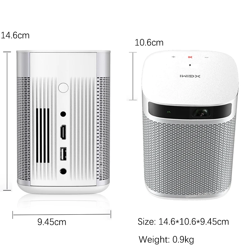 XGIMI Mogo DLP Мини проектор встроенная батарея 10400 мАч и динамик Harman Kardon портативный