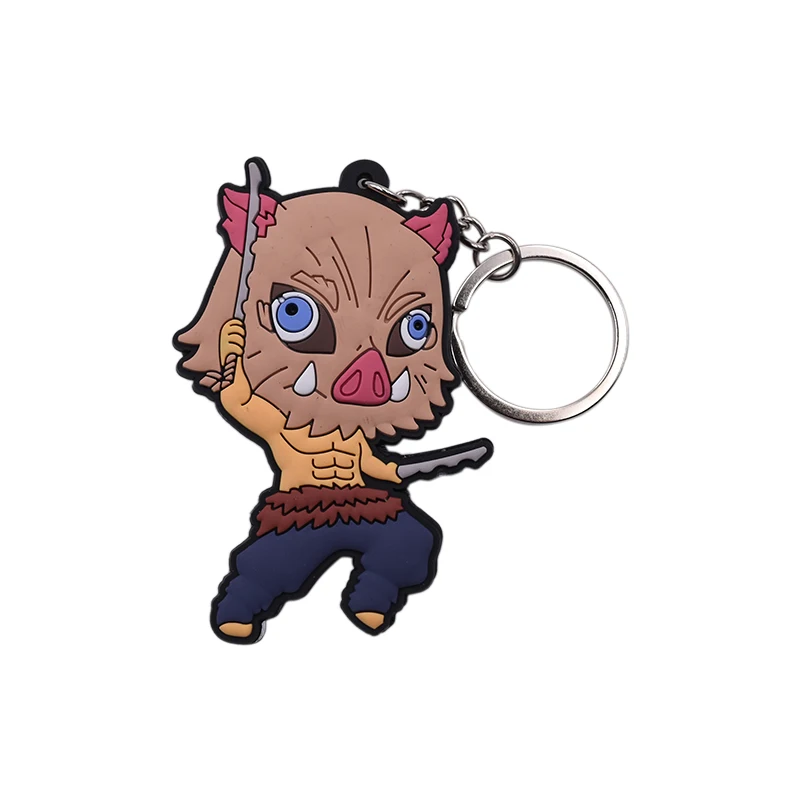 嘴平伊之助双面钥匙扣