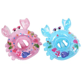 

Baby Swimming Ring Inflatable Baby Float Swim Ring with Seat Safety Pool Ring QX2D