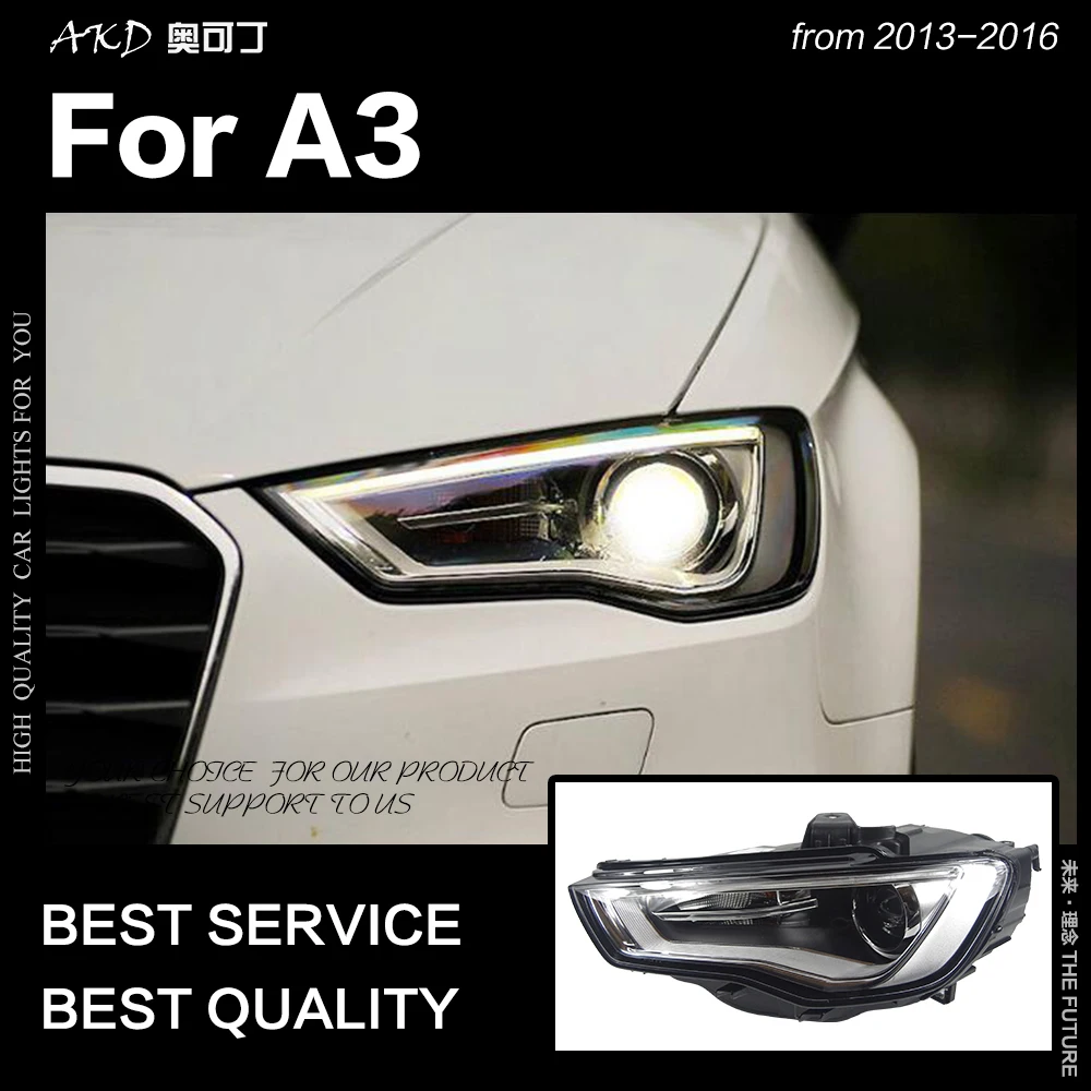 ^*Best Offers AKD Car Styling for A3 Headlights 2013-2016 Upgrade S3 All LED Headlight DRL Hid Head Lamp Angel Eye Bi Xenon Beam Accessories ^*Best Offers AKD Car Styling for A3 Headlights 2013-2016 Upgrade S3 All LED Headlight DRL Hid Head Lamp Angel Eye Bi Xenon Beam Accessories