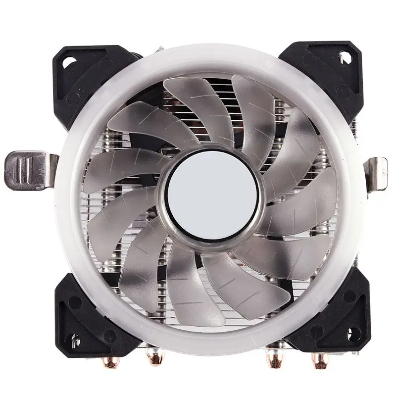 4 Heatpipes CPU So utucu 3Pin PWM LED 90mm So utma Fan Radyat r 