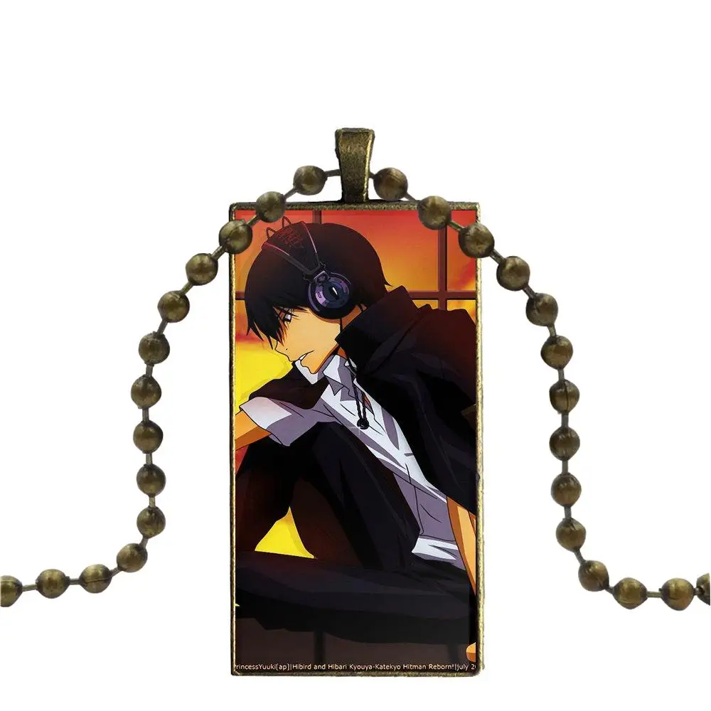 Для женщин Подарки для мальчиков kateкё Hitman Reborn модное стекло кабошон кулон