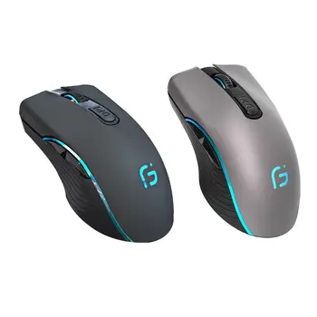 

2.4GHz USB Wireless Bluetooth Rechargeable Mouse Silent Gaming Office Mouse