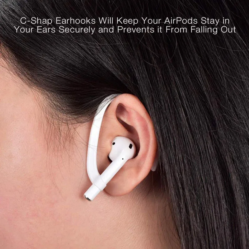 Anti lost Holder Earphone Stand Strap for Apple iphone XS Max X XR Airpods 1 2 Pro Wireless Headphone Mount Ear Hook Cap Earhook
