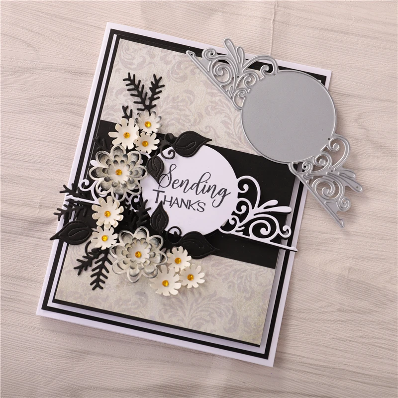 Lace Hollow Metal Cutting Dies Scrapbooking Die Embossing Paper Card Album Craft