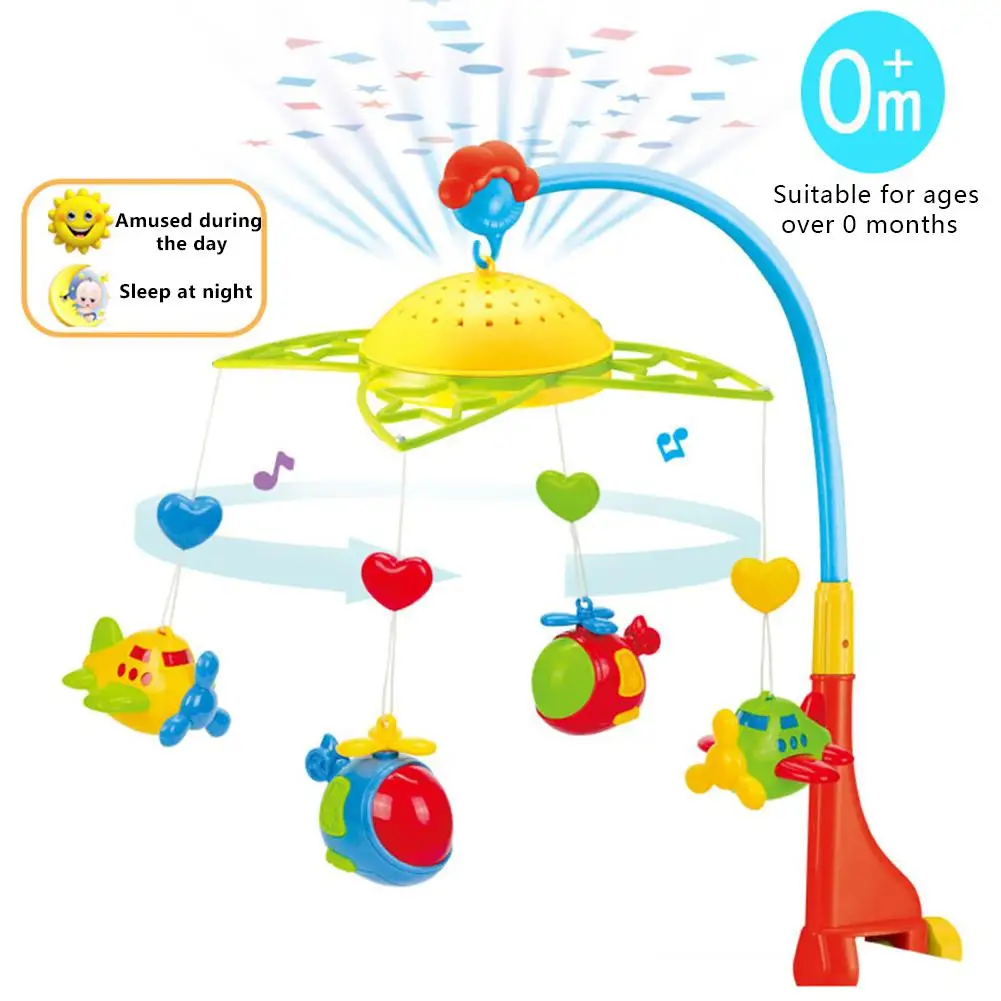 

Baby Crib Mobile With Lights And Relaxing Music Musical Crib Mobile With Ceiling Light Projector Nursery Toys For Babies