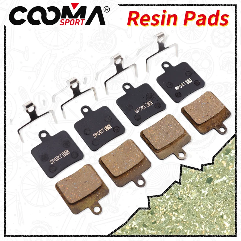 4 Pairs, Bicycle Disc Brake Pads for HOPE MONO MINI Tech X2 Giant MTB