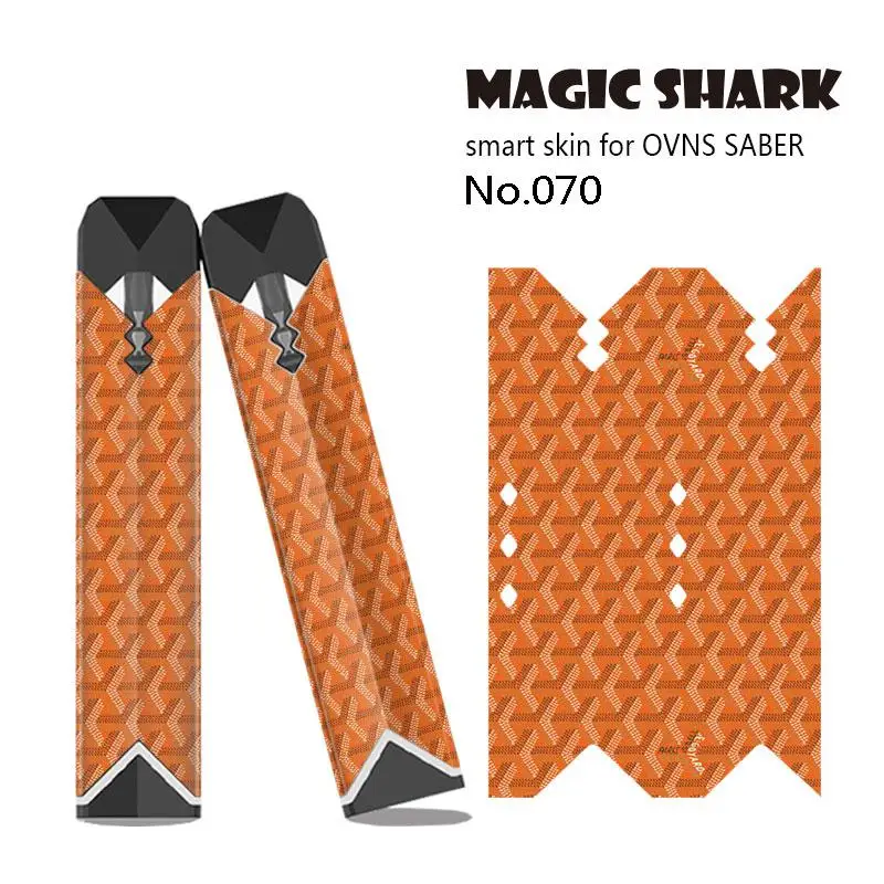 Наклейка Magic Shark Rick and Morty Paiting Dragon Ball Leaf Cat чехол наклейка пленка для OVNS SABER 068-082 - Цвет: 070