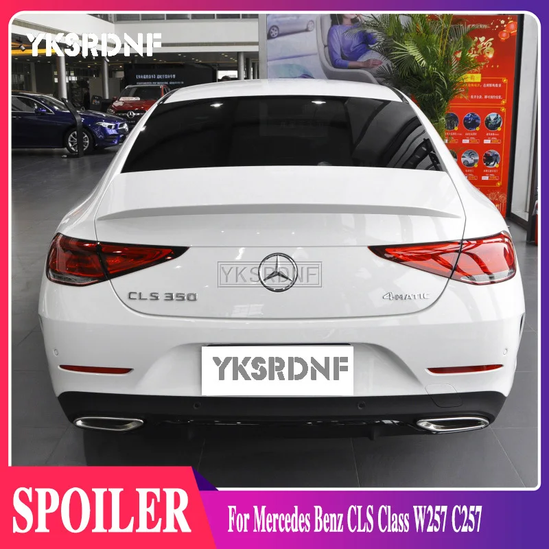 Для Mercedes-Benz CLS300 CLS350 CLS450 CLS53 седан CLS C257 2018 2019 2020 углеродное волокно задний Багажник