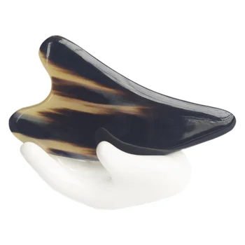 

1Pc Scraping Massage Tool Massage Skin Facial Care Treatment Therapy Trigger Point Multifunctional Scrape Board (Black Floral 11