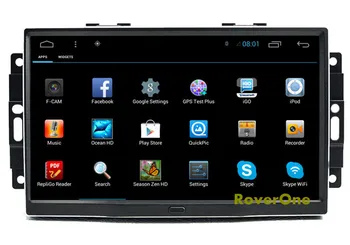 

For Chrysler Aspen 300C 2004-2008 Quad Core Android 6.0 Car Radio Media GPS Navigation Sat Navi Head Unit Bluetooth Mirror Link