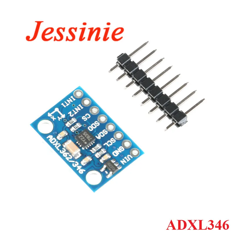 ADXL346 Цифровой Трехосевой ускорение гравитационного модуля наклона IIC SPI