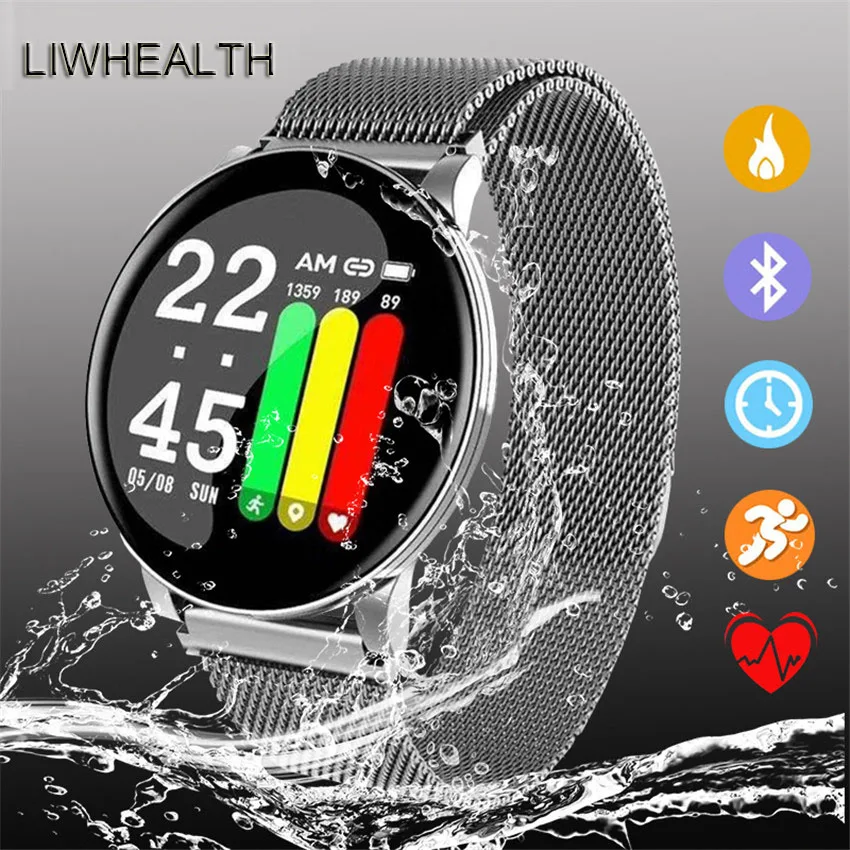 

Cheap Steel Smart Band HR Blood Pressure Smartband Fitness Tracker Bracelet For IOS/Xiaomi/Honor PK Mi Band 4/3 Not Xiomi watch