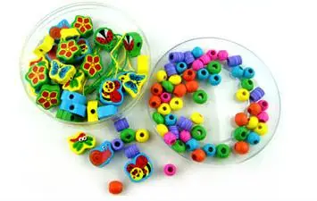 Exempt postage Wooden toy learning and education of baby toys Marine biology and insect bead 2 5