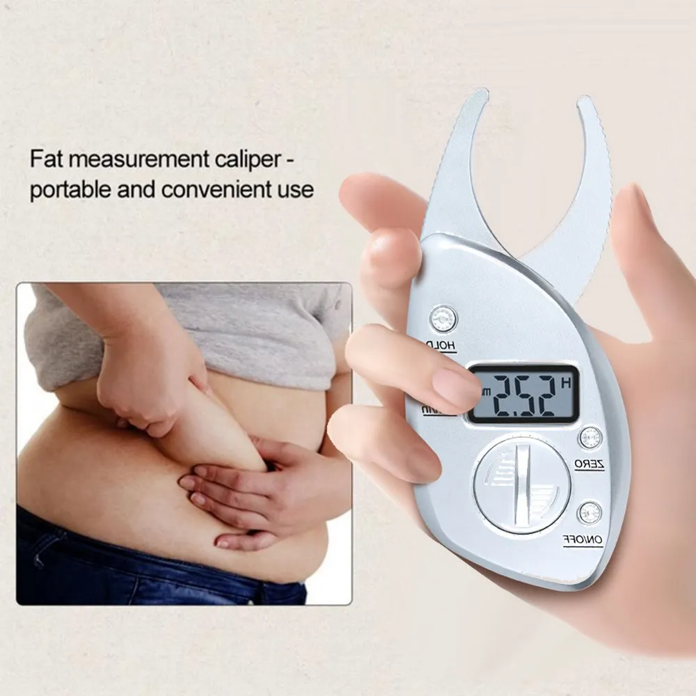 

Domestica Body Fat Plicometer Caliper Analyzer Monitors Electronic Digital Body Fat Caliper Skin Muscle Tester Body Fat Monitor