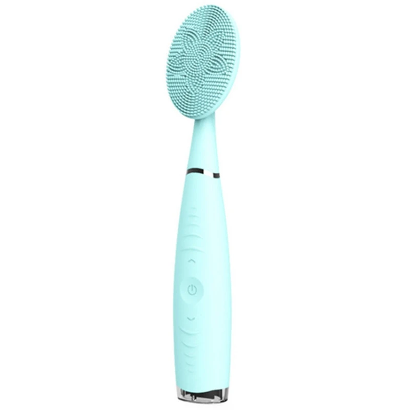 

Electric Facial Cleansing Brush Skin Pore Anti Aging Wrinkle Silicone Brush for Removing Skin'S Blackheads Cosmetic Foregoing