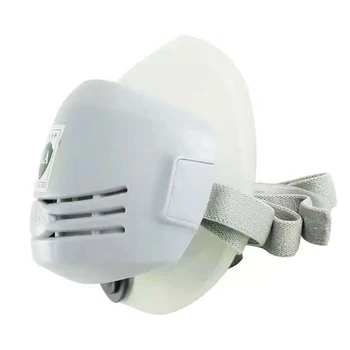 

Anti Dust PM2.5 Mask Silicone Respirator Half Face Mouth Mask Industrial Protective Mask Replaceable Breathable Mask Filter