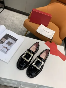 

Spring and Autumn Women's Shoes Casual Single Shoes Japanese Style Small Leather Shoes Leather Loafers Fashion Trendy Shoes