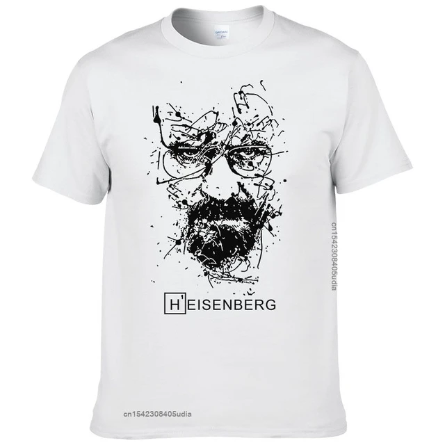 Maglietta Donna Heisenberg – T-Shirt In Cotone Ring Spun Grigio Melange – Regular Fit Con Stampa Serigrafica Di Qualità - 2
