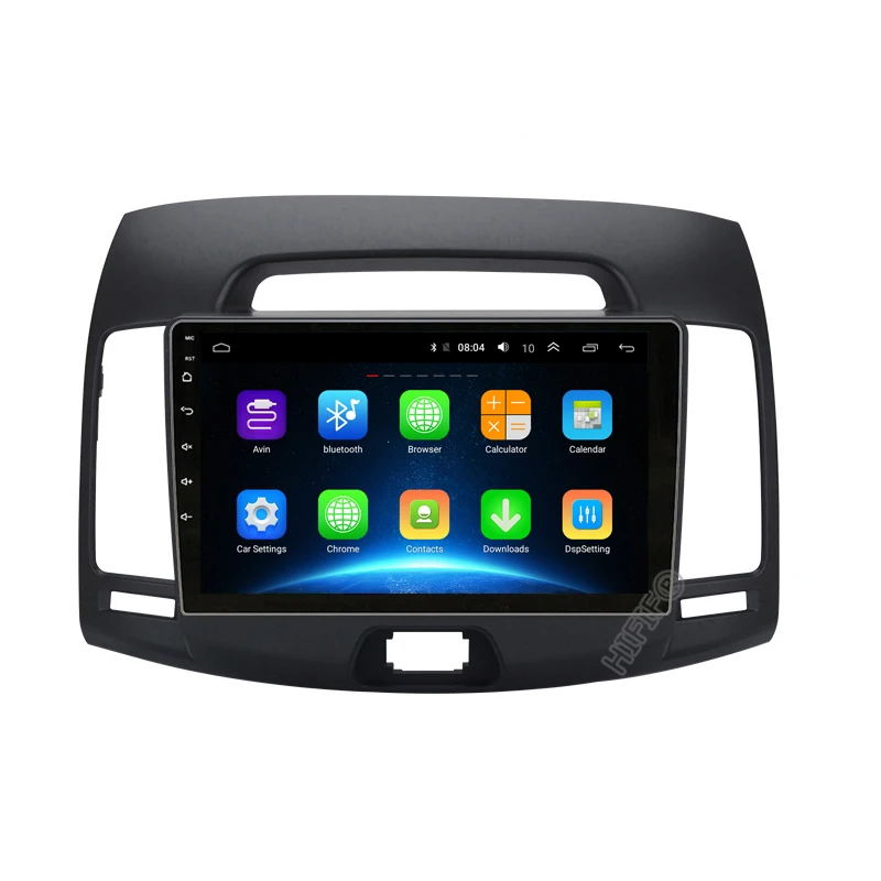 Carplay Quad/Octa core Android 10 9 дюймов автомобильное радио GPS навигация для Hyundai Elantra 2007 2008 2009