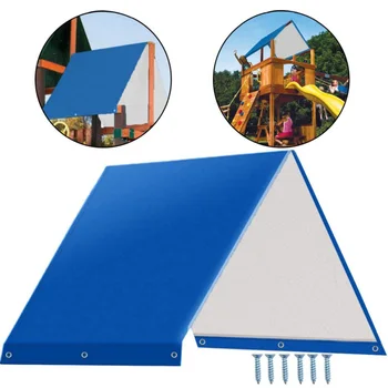 

Swing Hammock Kit Replacement Tarpaulin Children's Playground Roof Canopy Outdoor Sun Protection Rain Cover Waterproof Canopy.