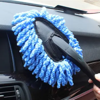 

Computer Keyboard Brush Duster Wiper Auto Dashboard Cleaning Brush Car Wax Cleaner Portable Household Cleaning Tools