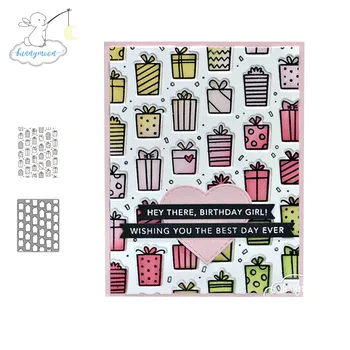 

CH Gifted Background Metal Cutting Dies and stamp For Scrapbooking Practice Hands-on DIY Album Decor Card Craft Dies