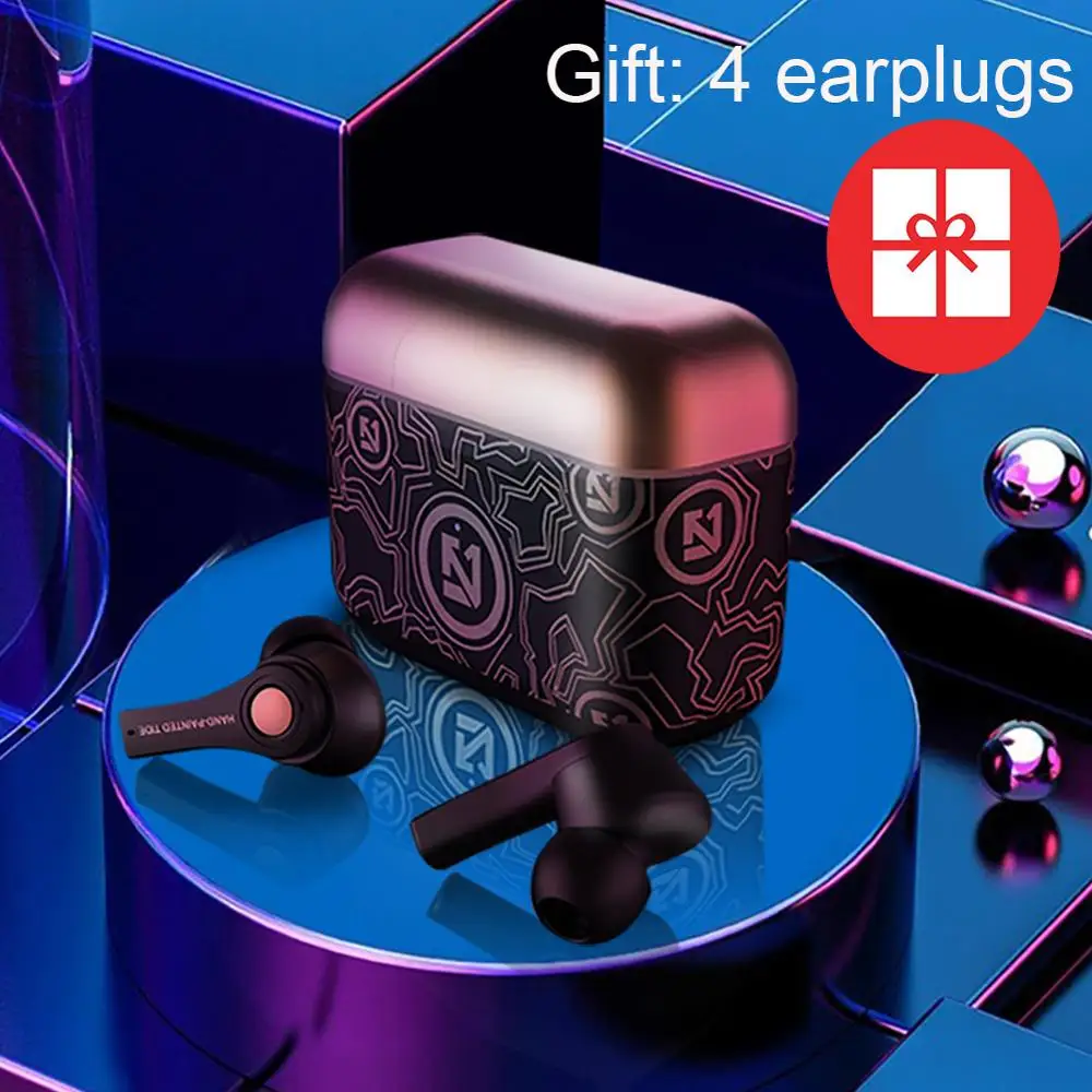 

Wireless Earphones Bluetooth 5.0 microphone Headphone Mini In Ear Automatic pairing Handsfree Headset For iphone xiaomi