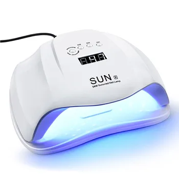 

54W SUNX UV Nail Dryer Lamp 36pcs Lamp Beads Automatic Sensing Nail Machine 10s/30s/60s Timer Smart touch button