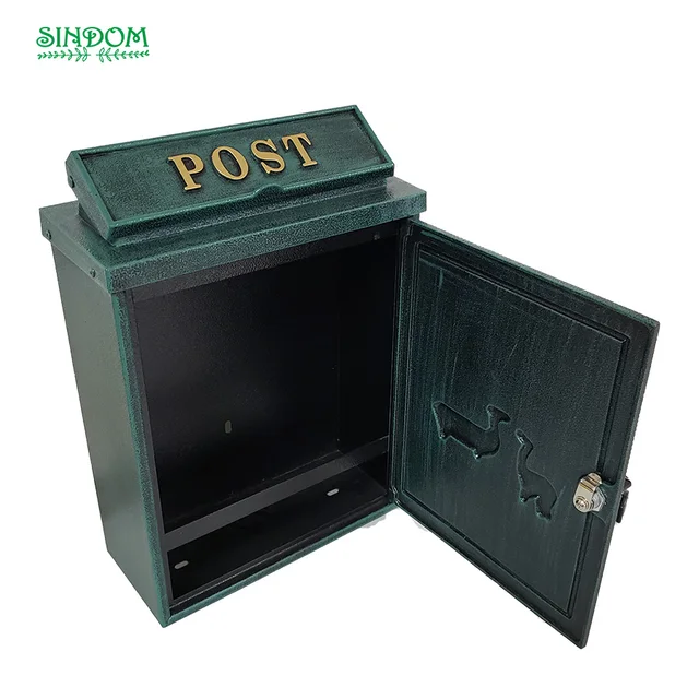 Gyári Ár Népszerű Kültéri Utcai Postaláda Falra Szerelt Postafiók - Image 5