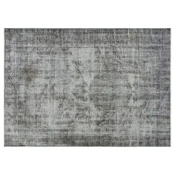 

Handmade Gray Vintage Overdyed Turkish Area Rug 151x205 Cm-4'11''X6'9''