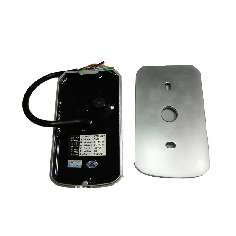 DWE CC RF 125 кГц/13,56 МГц RFID Weigand 26 бит 34 бит умный бесконтактный считыватель для контроля доступа к воротам