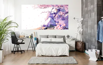 

[Self-Adhesive] 3D Natsume 464 Japan Anime Wall Stickers Mural Decal Wall Murals AJ WALLPAPER Belly