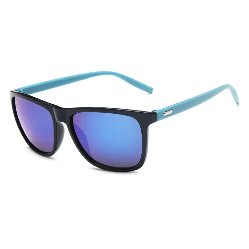 Luxury Brand Square Sunglasses Men Outdoor Shades Driving Mens Sun Glasses For Women Designer High Quality Sunglass Womens - Цвет линз: Blue