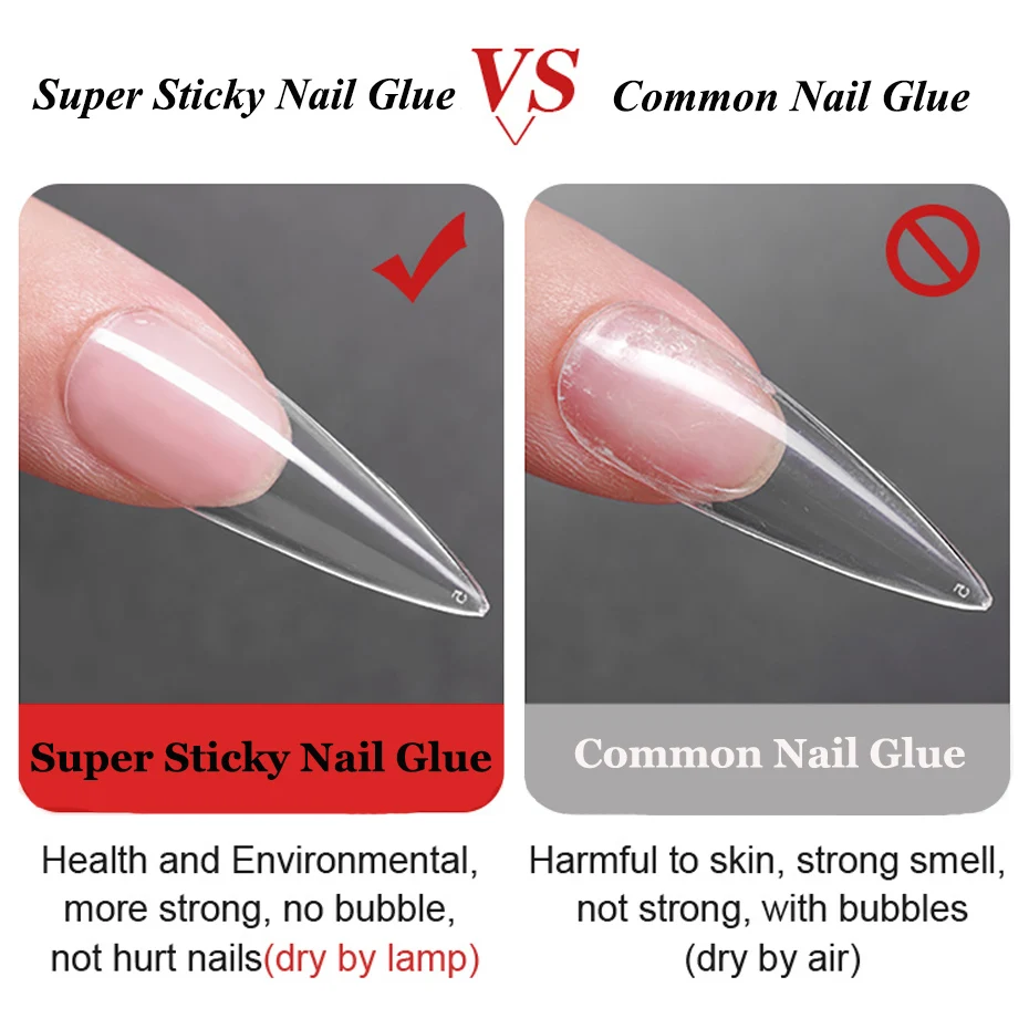 Fast Dry Nail Glue False Nail Tips Gel Polish Fake Nails Extension Adhesive Super UV Glue Acrylic Nail Art Tools Manicure TR1866 6 Fast Dry Nail Glue False Nail Tips Gel Polish Fake Nails Extension Adhesive Super UV Glue Acrylic Nail Art Tools Manicure TR1866 6