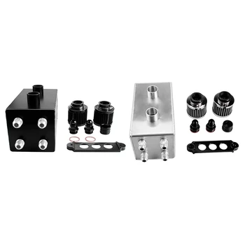 

Oil Catch Can Breather Tank with AN10 Interface for Honda Civic Integra EK EG DC Car Modification