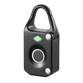 

Fingerprint Padlock Electronic Intelligent Padlock Non-password Lock Household Locker Anti-theft Fingerprint Lock
